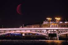 луна мост Петербург