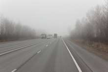 московское шоссе туман