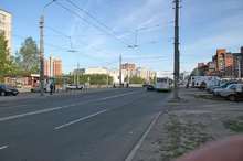 Перекрёсток Будапештской улицы и улицы Ярослава Гашека