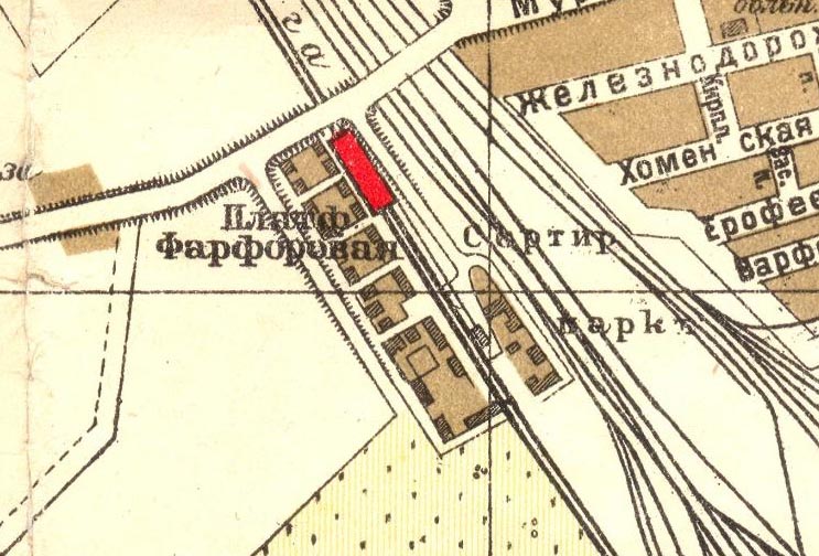 Карта Ленинграда 1925 года