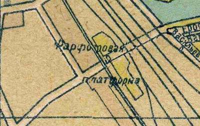 Карта Ленинграда 1939 года