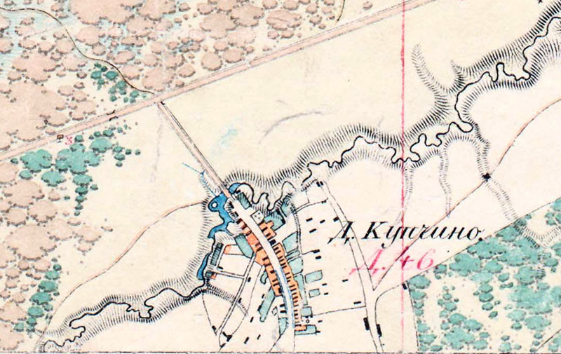 деревня Купчино 1824