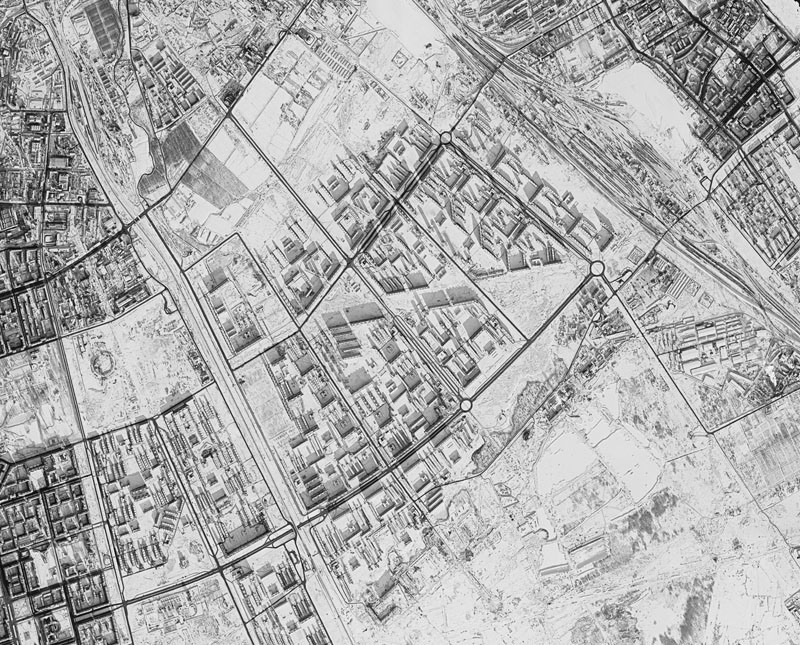 Купчино спутниковый снимок 1972 года
