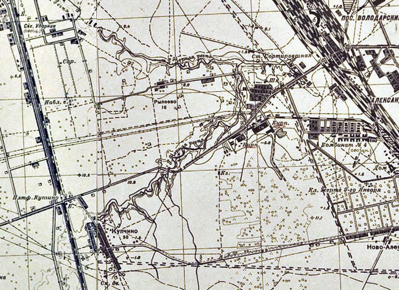карта 1939 года