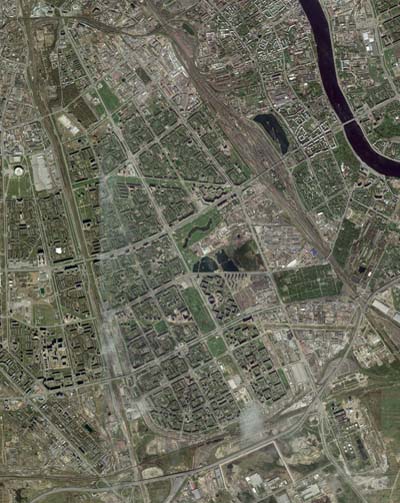 Спутниковый снимок 2010 г.