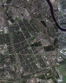 Купчино спутниковый снимок 2011 года