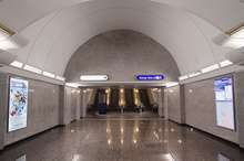 станция метро Бухарестская эскалатор