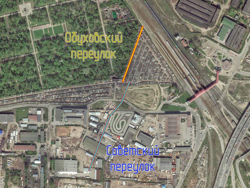 Советский переулок Обуховский переулок