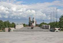 монумент воинам - интернационалистам в Купчино