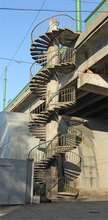 Винтовая лестница сортировочная