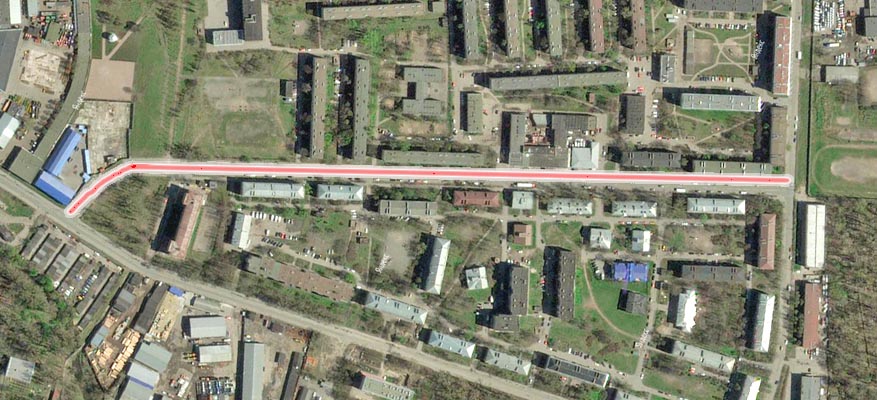 Стрельбищенская улица спутниковый снимок